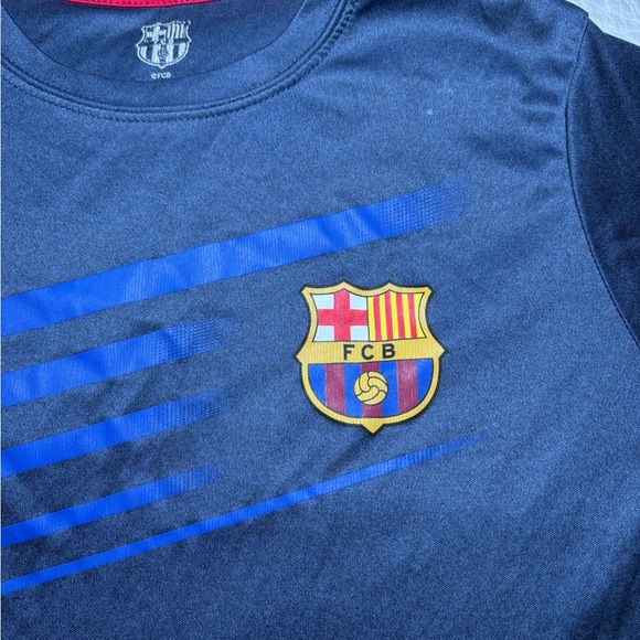 Barcelona Jersey Size Kids Medium - Picture 2 of 3